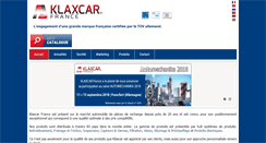 Desktop Screenshot of klaxcar.com